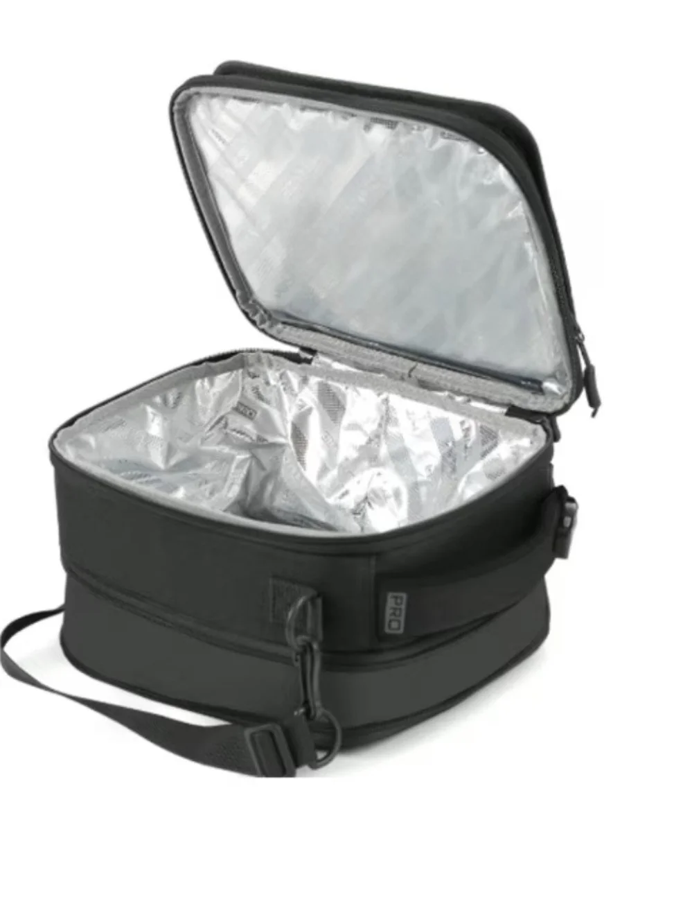 Titan PRO Black Expandable Lunch Bag By Artic Zone, With Ice Packs